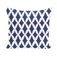 thumbnail image 2 of Simply Daisy 16" x 16" Lattice Kravitz Geometric Print Pillow, 2 of 2