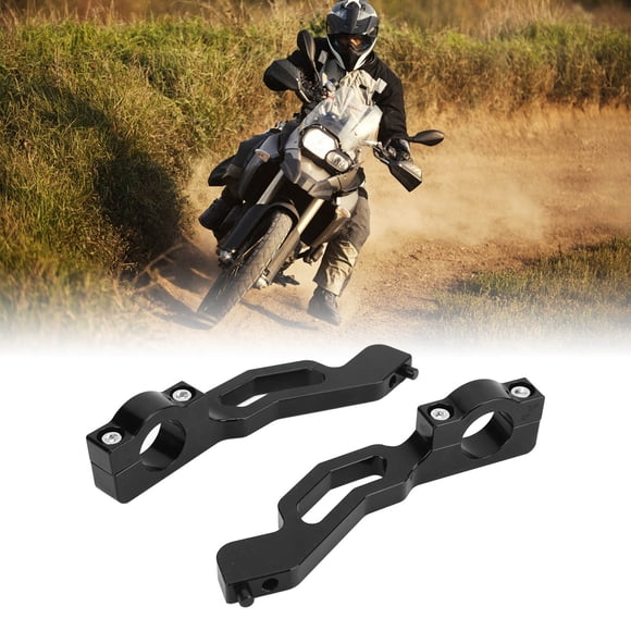 Handguard Mount Kit, Aluminum Sentinel Handguards Mount Wearproof Colorfast Practical for ATV Black,Silver
