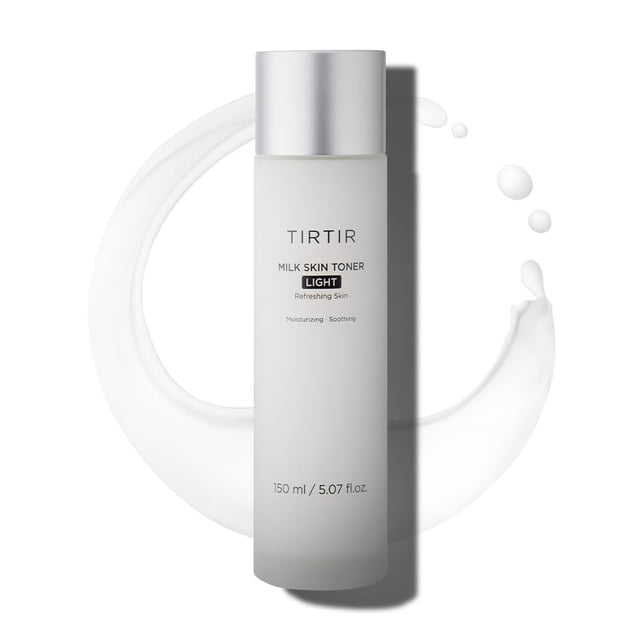 Tónico TIRTIR Milk Skin Light 150 ml con 4% de niacinamida vegano