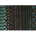 thumbnail image 1 of Ahgly Company Indoor Rectangle Abstract Light Blue Modern Area Rugs, 4' x 6', 1 of 4