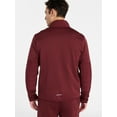 thumbnail image 4 of Athletic Works Men's and Big Men's Full Zip Mock Neck Hybrid Jacket, Size S-3XL, 4 of 6