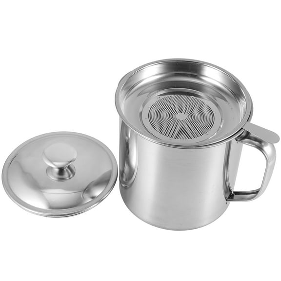 Strainer Healthy Cooking Oil Jug All for Kitchen Pot Separator Cup Grease Filter Can