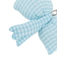 thumbnail image 3 of Unique Bargains 1 Pc Handbag Charm Plaid Bow Handbag Accessories Lake Blue, 3 of 6