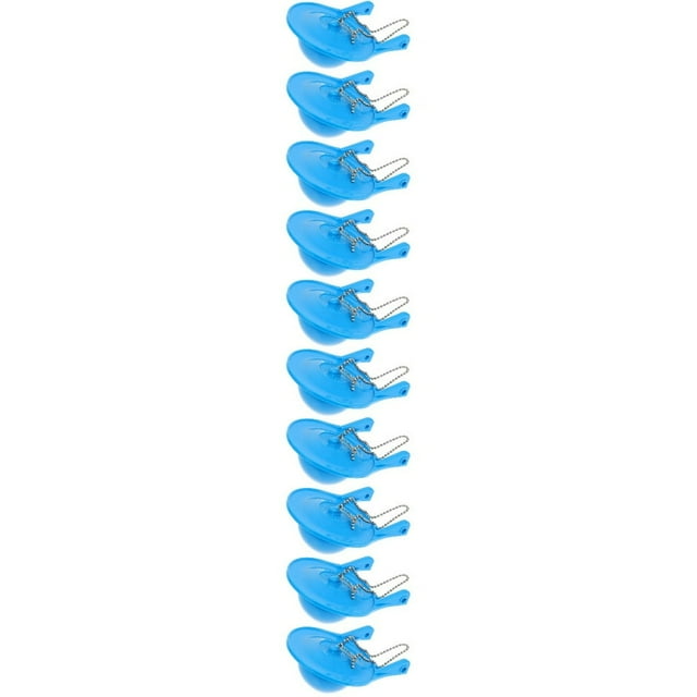 LEEYNEER10 Pcs Replacement 3-Inch Toilet Flapper Toilet Tank Flapper with Chain and Hook
