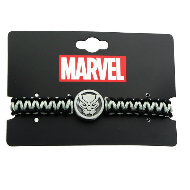 Marvel - Marvel Black Panther Paracord Charm Bracelet - Walmart.com