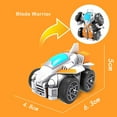 thumbnail image 3 of Ensemble de Collection de Véhicules de Construction Robot Transformable pour Tout-Petits – Robots Transformables pour Enfants Jouets à Rétrofriction, 3 of 3