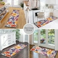 thumbnail image 6 of Yayeee Runner Rug for Bedroom 2'x6' Machine Washable Hallway Non Slip Mat, Colorful Flowers Pattern, 6 of 8