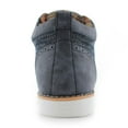 thumbnail image 4 of Polar Fox Colbert MPX506059 Wingtip Memory Foam Mid-Top Sneaker Knitted Perforated Casual Chukka Boots, in Blue, Men's Size 10, 4 of 7