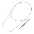 thumbnail image 5 of 1 Set Basketball Net Outdoor: Stainless Steel Wire Rope and Tweezer for Basketball Frame Net - Stringing for Hoop Replacement Easy to Install, 5 of 5