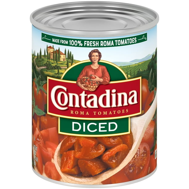 Contadina Canned Diced Tomatoes, 28 oz Can