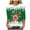 Green, variant on larppty 3/4 Length Sleeve Women Tops Crew Neck Blouses Dressy Casual Christmas T Shirts Loose Fit Holiday Clothes (Green, L)