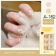 thumbnail image 4 of Set de 24 piezas cortas de uñas acrílicas, estilo dulce y fresco, 4 of 5
