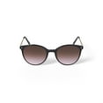 thumbnail image 4 of Harper and Roe HR3002 Sunglasses with Case, Shiny Light Gold, Round, Plastic, 51-20-140, 4 of 6