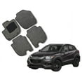 thumbnail image 3 of ecoMats Carpet Floor Mats for 2016 to 2022 Honda HR-V with Heel pad and Retention Clips - Front and Rear - Gray, 3 of 7