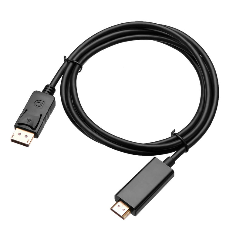  AVACON 4K DisplayPort to HDMI 6 Feet Gold-Plated Cable
