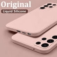 thumbnail image 3 of Liquid Silicone Case For Samsung Galaxy S22 S24 Ultra S23 S20 FE A52 A51 A53 A54 5G Coque Shockproof Soft Bumper Back Cover, 3 of 5