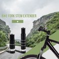 thumbnail image 2 of Aluminum Alloy Bike Fork Stem Riser Extender Extension Bicycle Cycling Bike Stem Head Up Raiser Handlebar Riser Adapter, 2 of 8