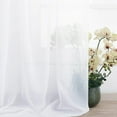 thumbnail image 3 of Jinsinto 216 inch extra long white sheer window scarves, 3 of 5