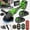 Premium Kit | 2 Batteries + Full Accessories & Cas, variant on Upgraded Green Cordless Angle Grinder, Lightweight Grinder with Side Handle & Full Accessories, Multipurpose Tool for Home & Industrial Grinding, Ideal Gift for Men