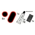 thumbnail image 2 of Rema Tip Top TT02 Touring Bicycle Tube Repair Patch Kits #22 3 Pack, 2 of 2