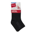 thumbnail image 2 of Hanes Women's Mid-Crew Socks, Originals Supersoft, 6-Pack, Size 8-12, 2 of 7