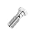 thumbnail image 4 of Unique Bargains 1 Pcs M12x1.5 Thread Turbo Brake Line Banjo Bolt with Copper Washers Single Banjo Bolt 31mm Length, 4 of 6