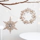 thumbnail image 5 of Adorno navideño colgante gotas acrílico decorativo decoración navideña para Forma del anillo, 5 of 9