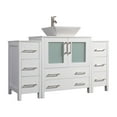 thumbnail image 4 of Vanity Art VA3130-54W 54 in. Single Sink Bathroom Vanity Set, White, 4 of 5