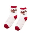 thumbnail image 2 of Women's Christmas Printed Socks Cute Warm Comfortable Socks Home Socks, 2 of 5