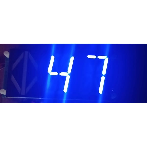 Position Indicator MH222E-BBX 2.2 Inch Characters 2.5 Inch Arrow Blue  , BuyElevators