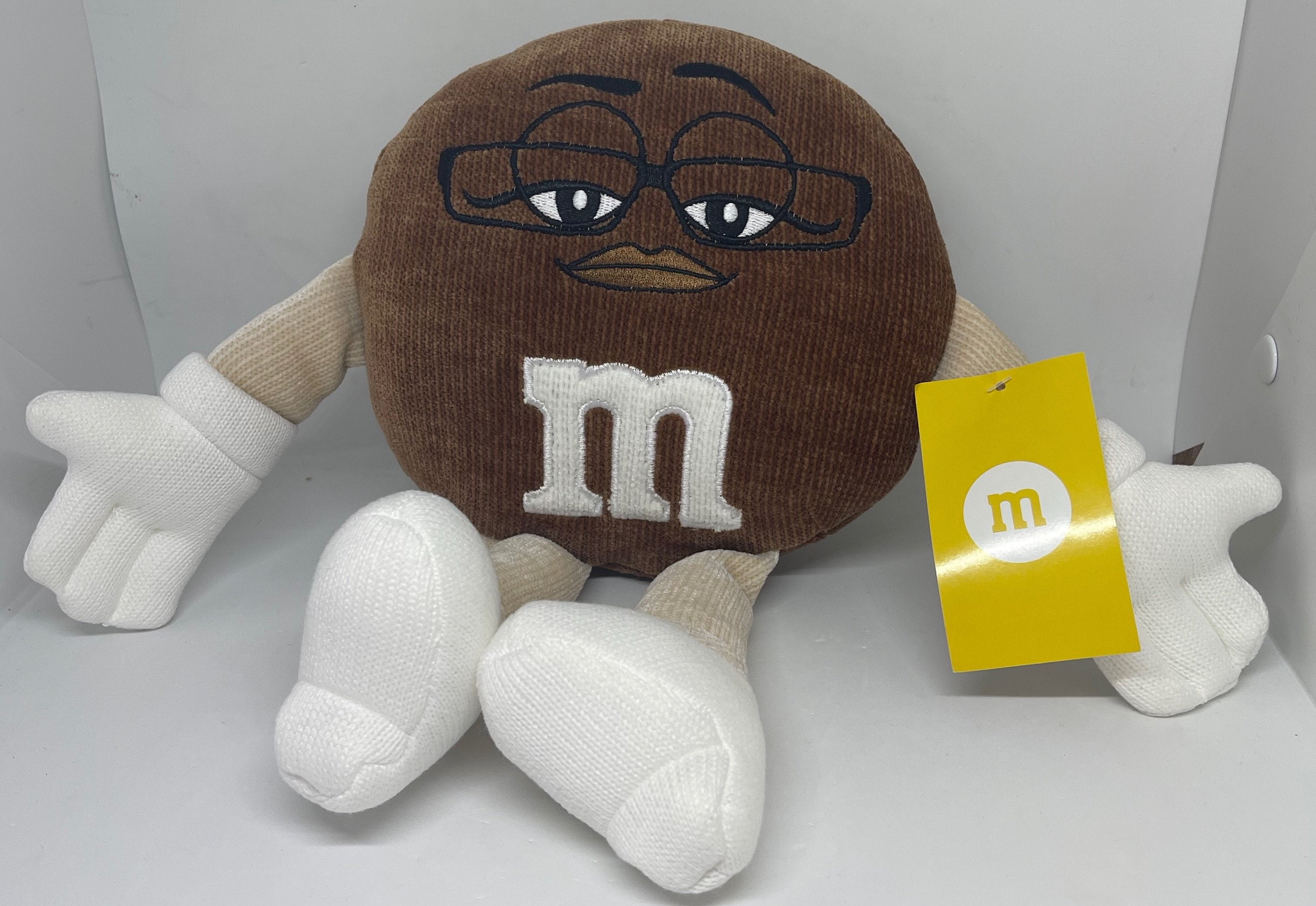 M&M WORLD MARS BLUE M&M CHARACTER LARGE PLUSH PILLOW M&