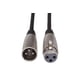 thumbnail image 2 of Cable para Micrófono Hosa MCL-125 XLR3F a XLR3M 7,5 m, 2 of 6