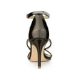 thumbnail image 2 of BLISSFUL STEP Women's Rhines Ankle Strap Stiletto High Heels Sandals, 2 of 7