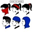 thumbnail image 3 of Bandana, pañuelo que cubre la cabeza, bufanda, máscara, calentador de cuello, 3 of 3