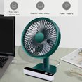 thumbnail image 3 of AZXY Desk Fan,Tabletop Fans for Home,Table Fan,Desk Fans Small Quiet,Oscillating Rechargeable Personal Desktop Fans Under $15.00, 3 of 9