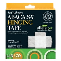 Lineco/University Products Abaca.sa Paper Hinging Tape, 7/8" x 150 ft.