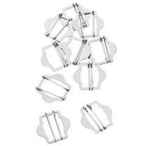 10 Pcs Fastener Vest Back Metal Sun Buckle Suit Buckles Decorative