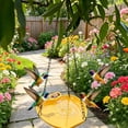thumbnail image 6 of Hanging Bird Bath for Outside, 16 Inch Metal BirdBath Bowl, Hummingbird Hanging Bird Feeder for Outdoor Garden Yard Patio Decor, 6 of 8
