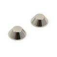 thumbnail image 1 of N42 Neodymium Cone Magnet - 20mm O.D. x 10mm I.D. x 8mm thick - 14.11lbs Pull (Pack of 2), 1 of 1