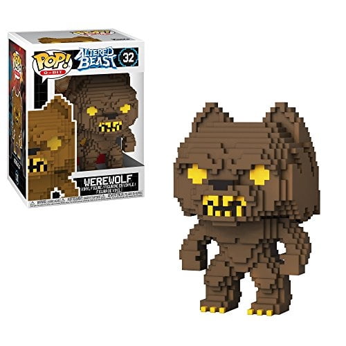 Figura Coleccionable Funko Pop 8 Bit Altered Beasts Guerrero Griego Hombre Lobo Multicolor POP
