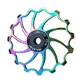 thumbnail image 1 of Thinsony Road Bikes Ceramic Pulley Rear Derailleur 15T Guide Bearing  for Jockey Wheel Colorful Colorful Diameter 58mm, 1 of 6