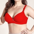 thumbnail image 6 of Full Coverage Front Closure Bra for Women Wireless Comfort Support Bra Adjustable Wide Straps Everyday Essentials, 6 of 8