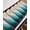Bronze, variant on Teal Green Stair Treads for Wooden Steps Indoor Runner Rug Carpet, Geometric Brown White Beach Waves Gradient 4 Pieces Peel and Stick Staircase Step Treads Covers Washable Throw Door Mats, 30"x8"