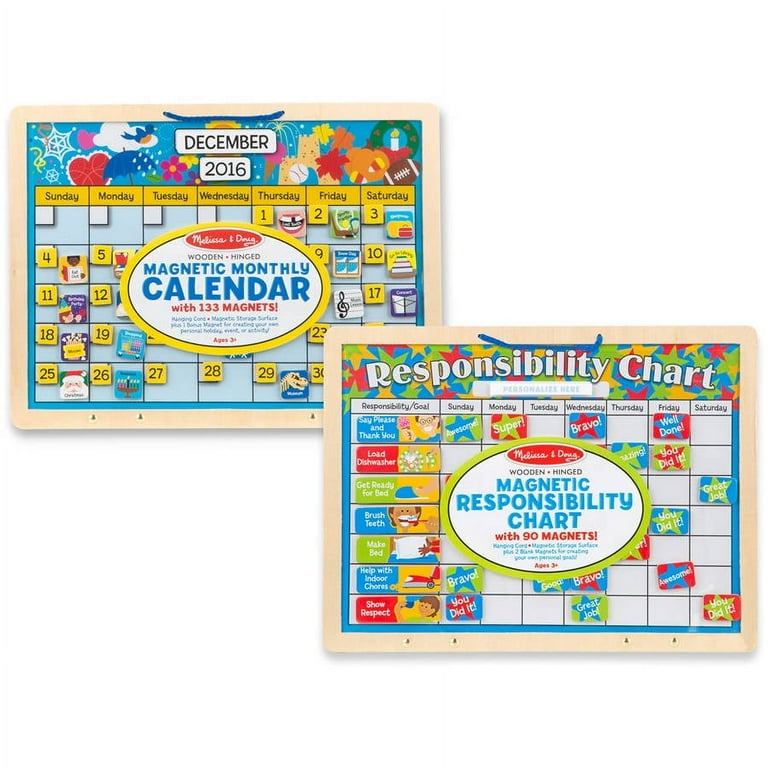 Melissa and doug responsibility chart walmart 2025