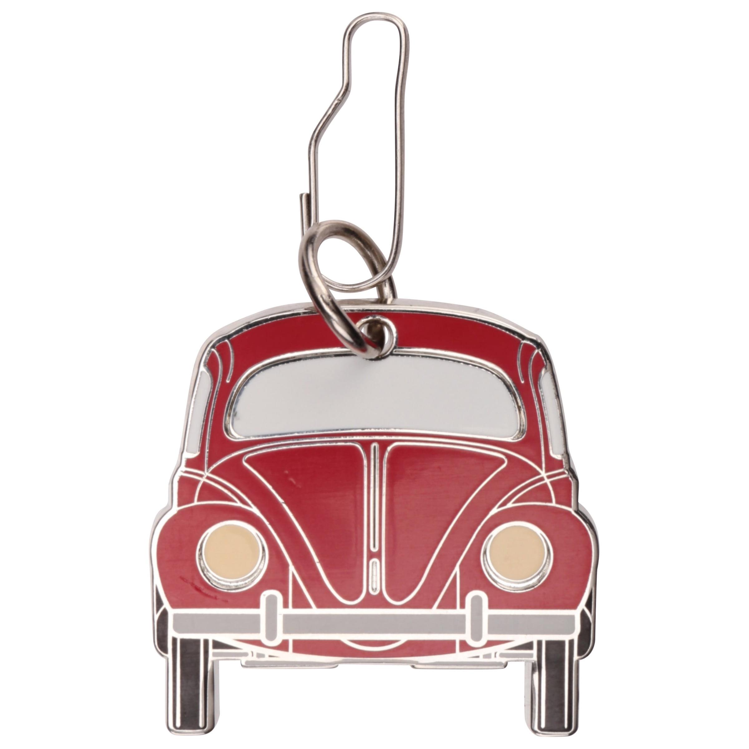 Branded Automotive Merchandise VW BEETLE DESIGN BLACK WHITE KEY COVER