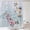 ndhd4717, variant on Chinese style Flower and Bird Bath Curtain Waterproof Fabric Shower Curtains Ink painting Bathtub Screen for Bathroom Home Decor