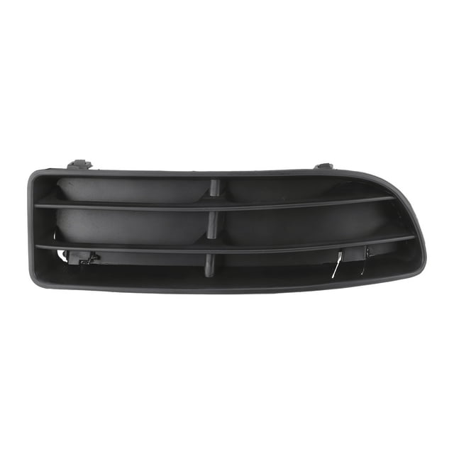 Unique Bargains 1 Pc Cubierta de Parrilla de Luz Antiniebla para Volkswagen Jetta MK4 1999-2005 Frontal Derecho Inferior del Parachoques Inserciones de Luz Antiniebla No. 1J5853666C Negro ABS