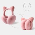 thumbnail image 6 of MezoJaoie Ear Muffs Cute Folding Warm Winter Women Running Cat Ear Warmers for Kids Girls Cold Weather Outdoor Snow Sports Running Cycling Commuting, 6 of 8
