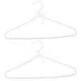 thumbnail image 1 of 2pcs perlas artificiales perchas de ropa creativa colgadores de ropa Bowknot Ropa Perchas, 1 of 6