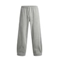 thumbnail image 2 of RJMDKXZ Mens Sweatpants Fleece Baggy Wide Leg Lounge Workout Pant Casual Elastic Waist Drawstring Opne Bottom Sweatpants for Men with 3 Pockets, 2 of 7